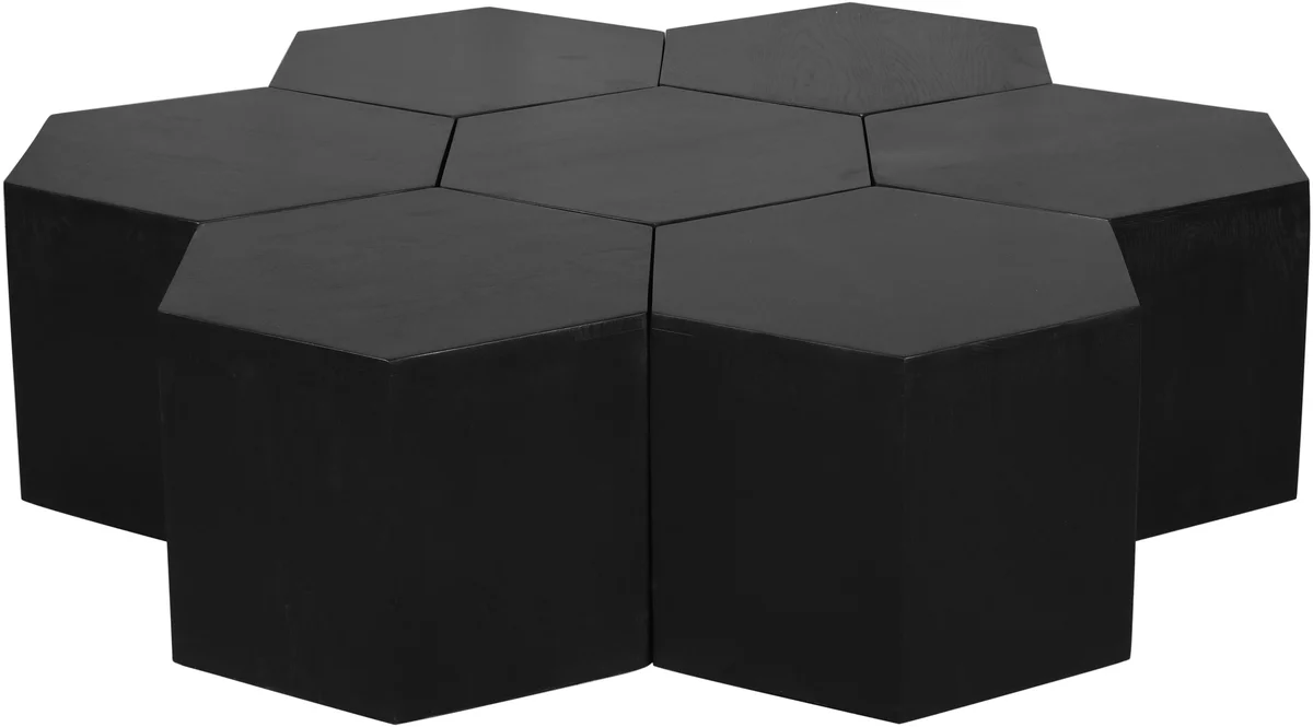 Eternal - Coffee Table 7 Piece - Black
