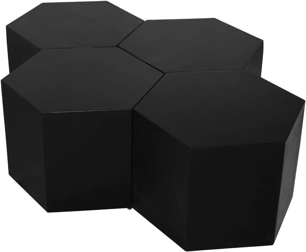 Eternal - Coffee Table 4 Piece - Black