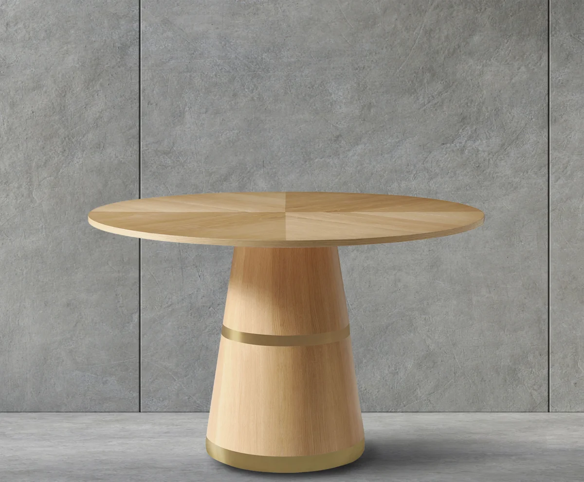 Hans - Dining Table - White Oak - View 2