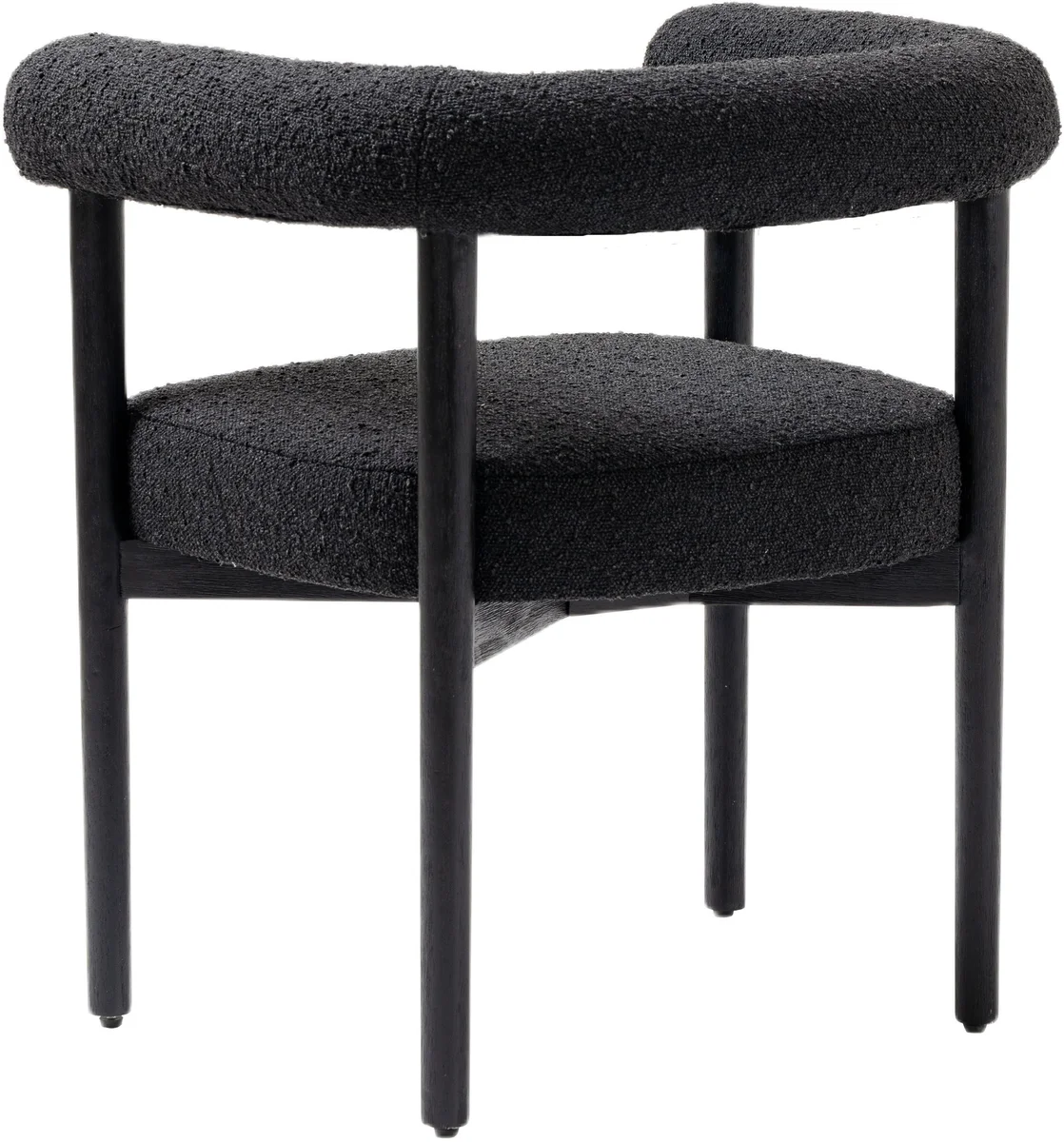 Hyatt - Dining Chair - Black - Fabric