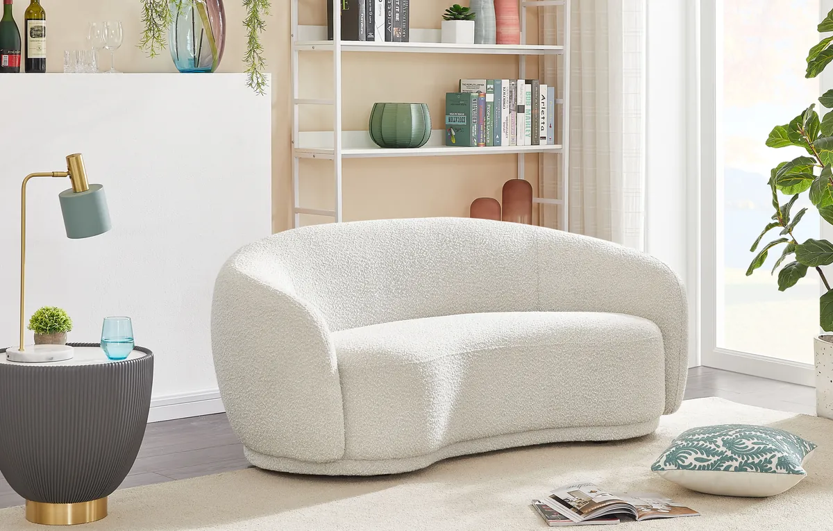 Hyde - Loveseat - Cream - View 2