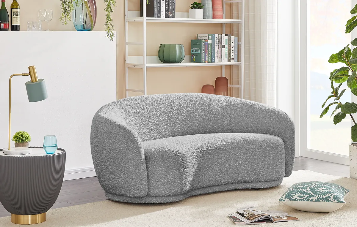 Hyde - Loveseat - Gray - View 2