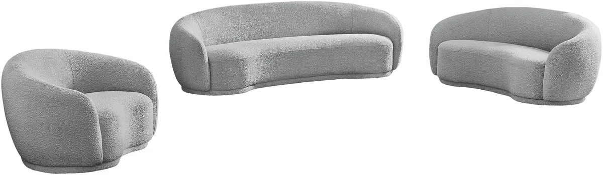 Hyde - Loveseat - Gray