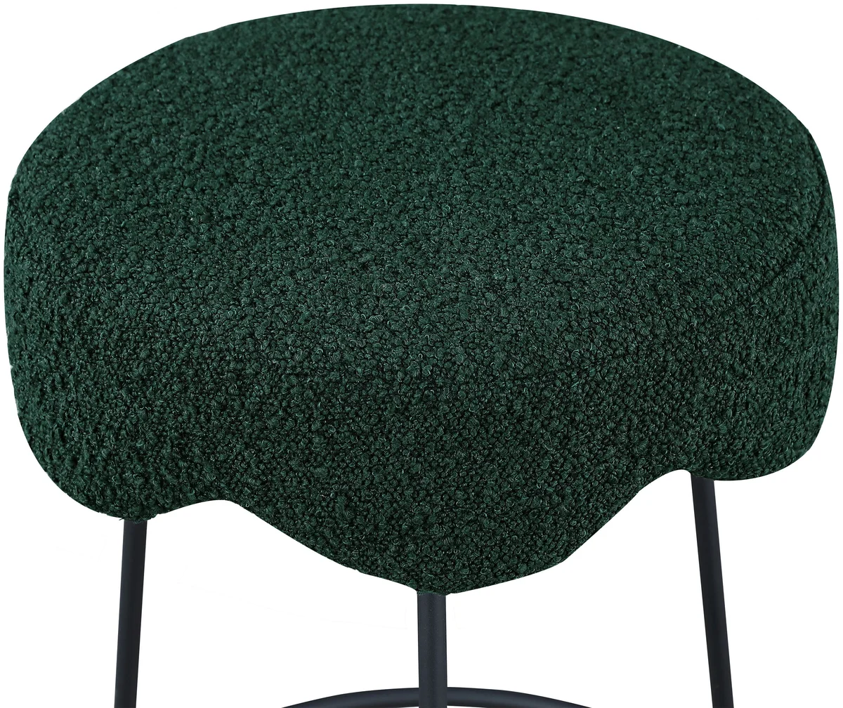 Fleur - Counter Stool - Green