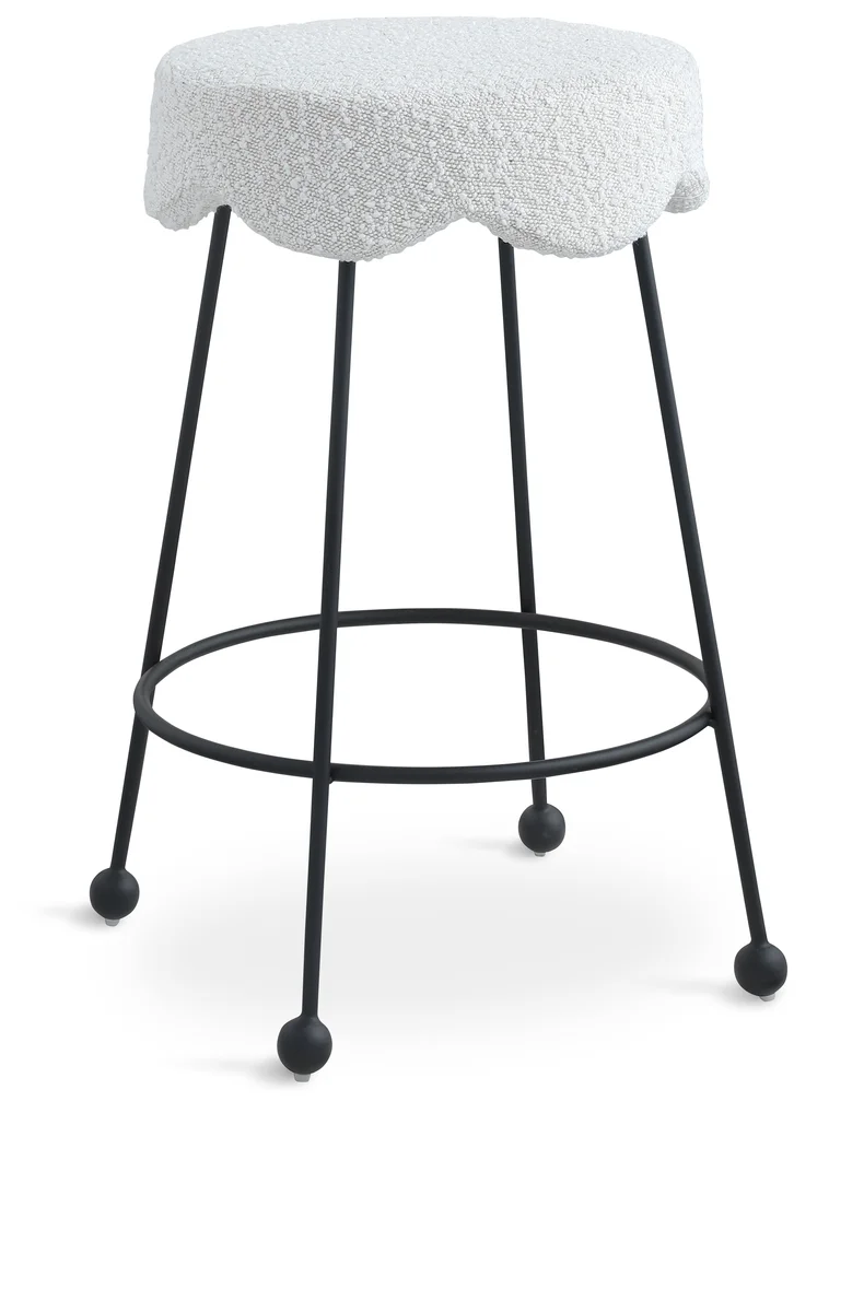 Fleur - Counter Stool - Cream