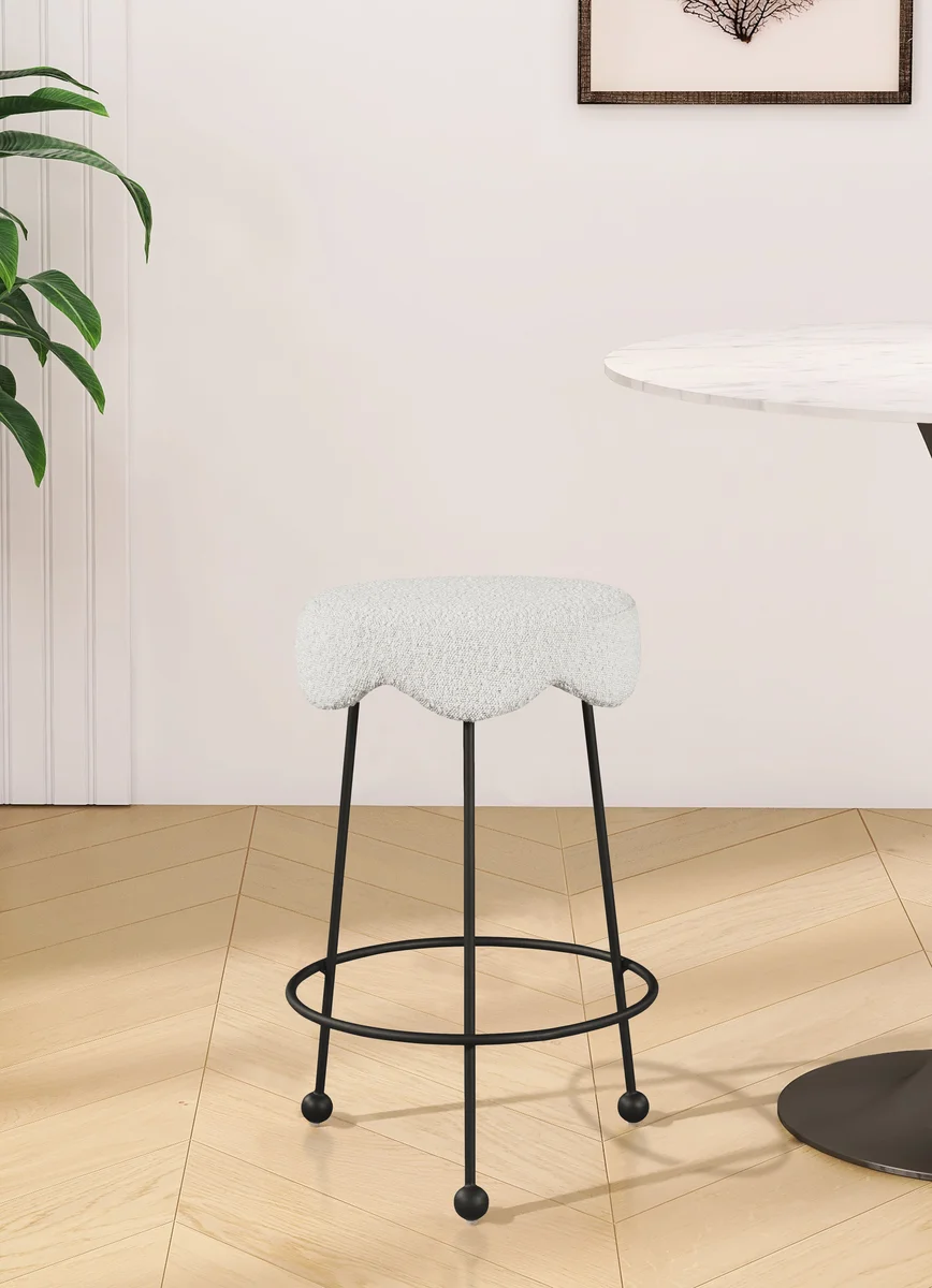 Fleur - Counter Stool - Cream - View 2