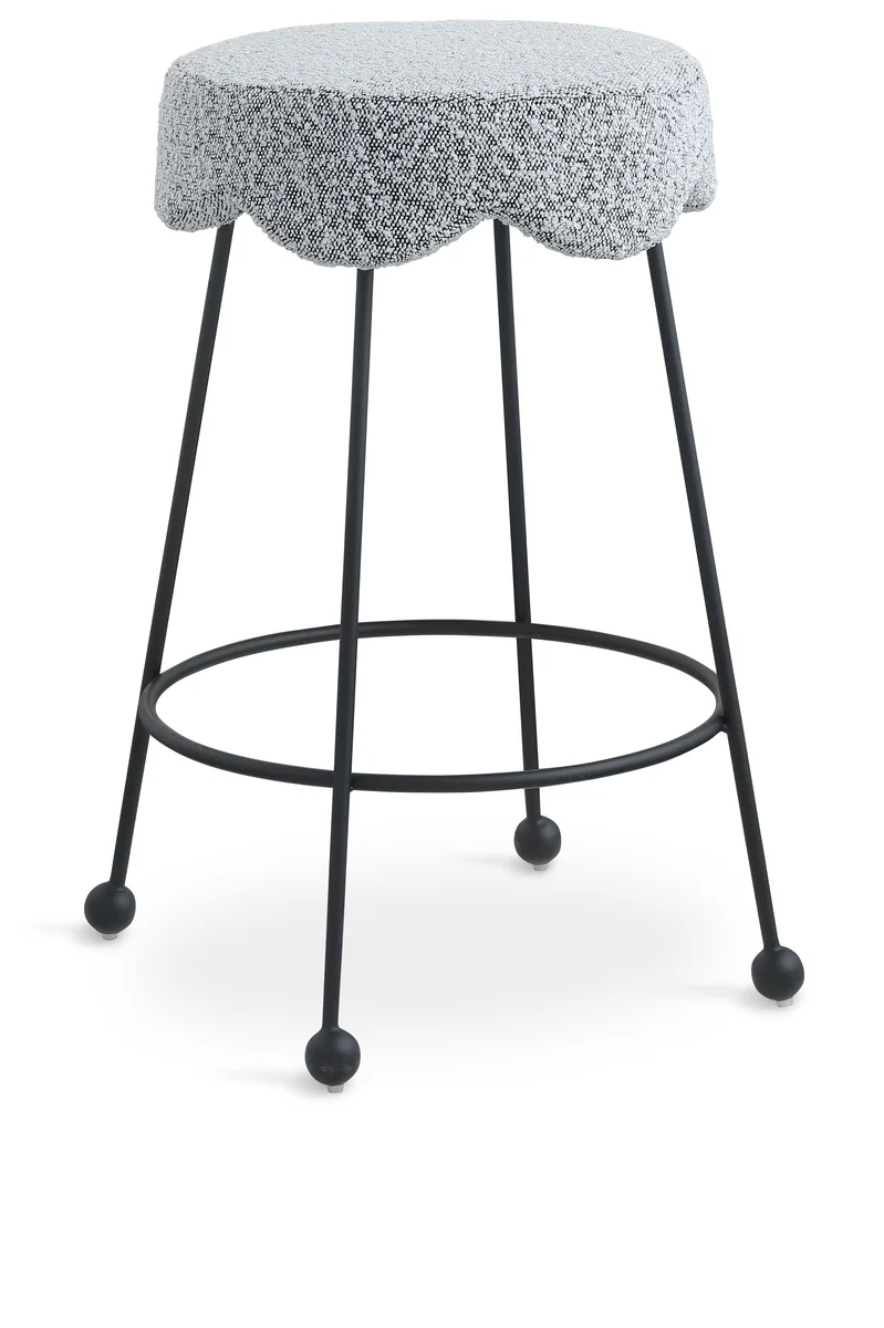 Fleur - Counter Stool - Gray