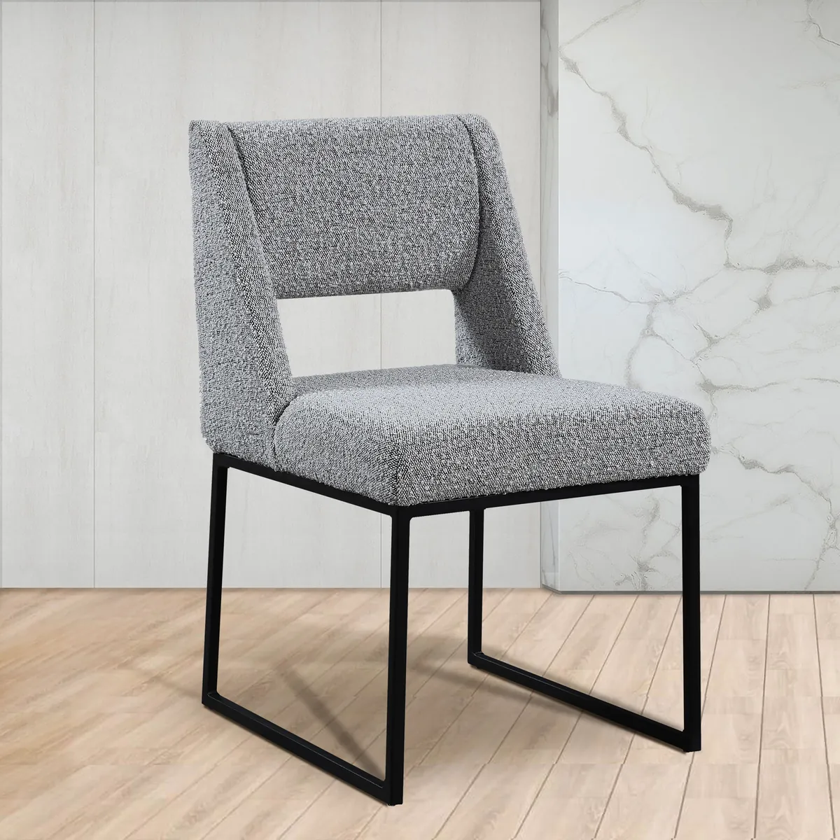 Jayce - Dining Chair (Set of 2) - Gray - View 2