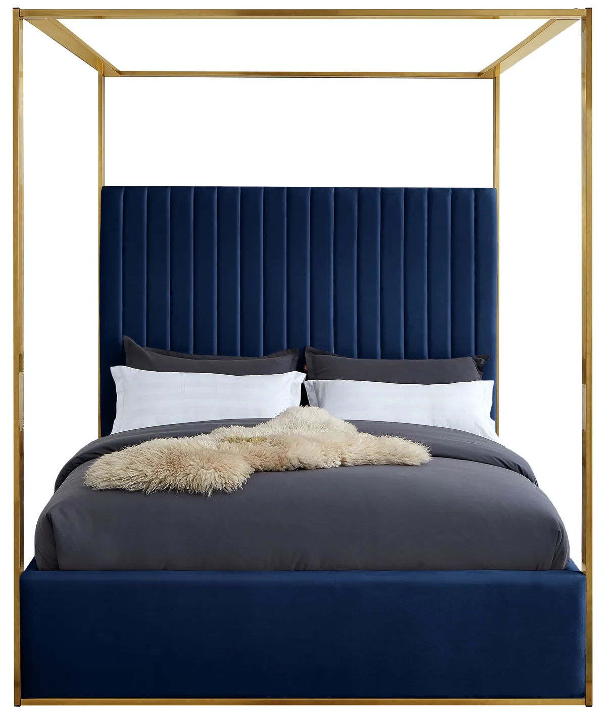 Jones - Queen Bed - Navy