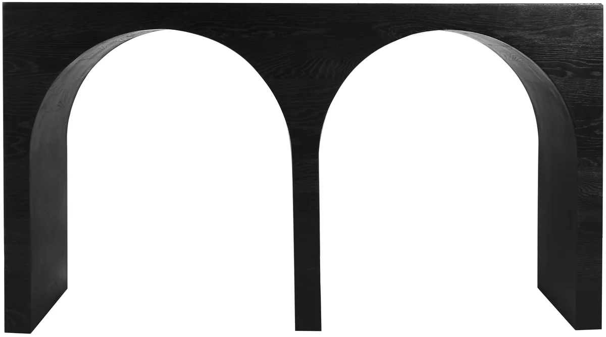 June - Console Table - Black Oak - Wood