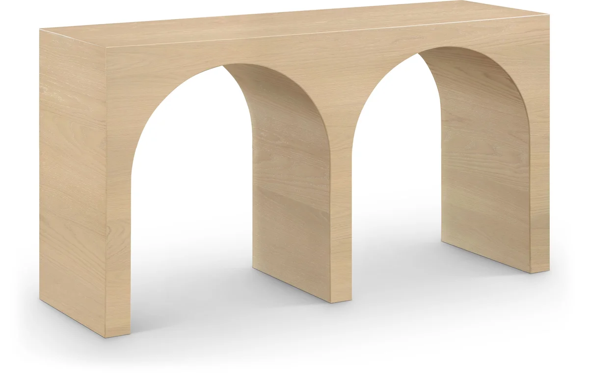June - Console Table - White Oak - Wood