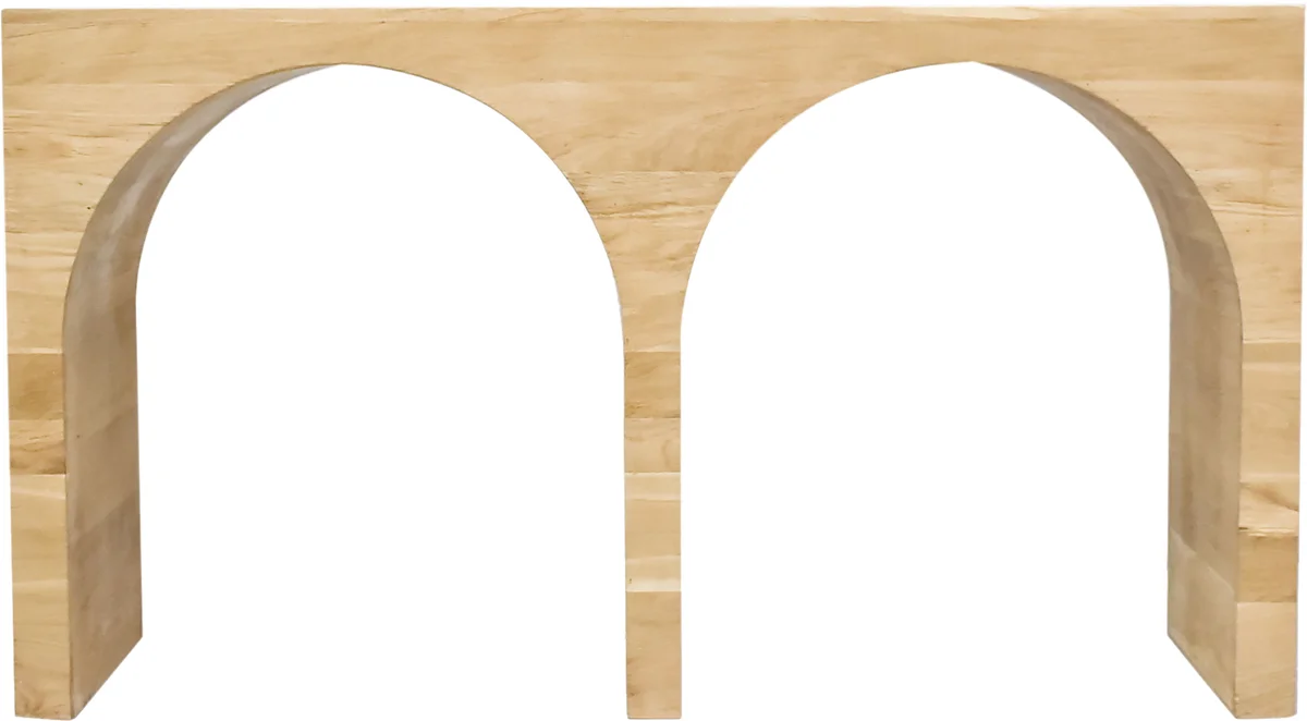 June - Console Table - White Oak - Wood