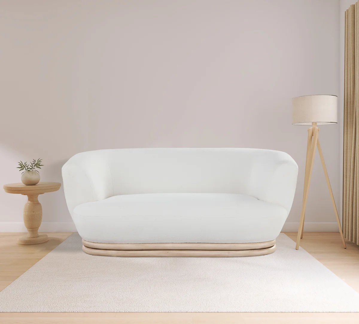 Kipton - Loveseat - Cream - View 2