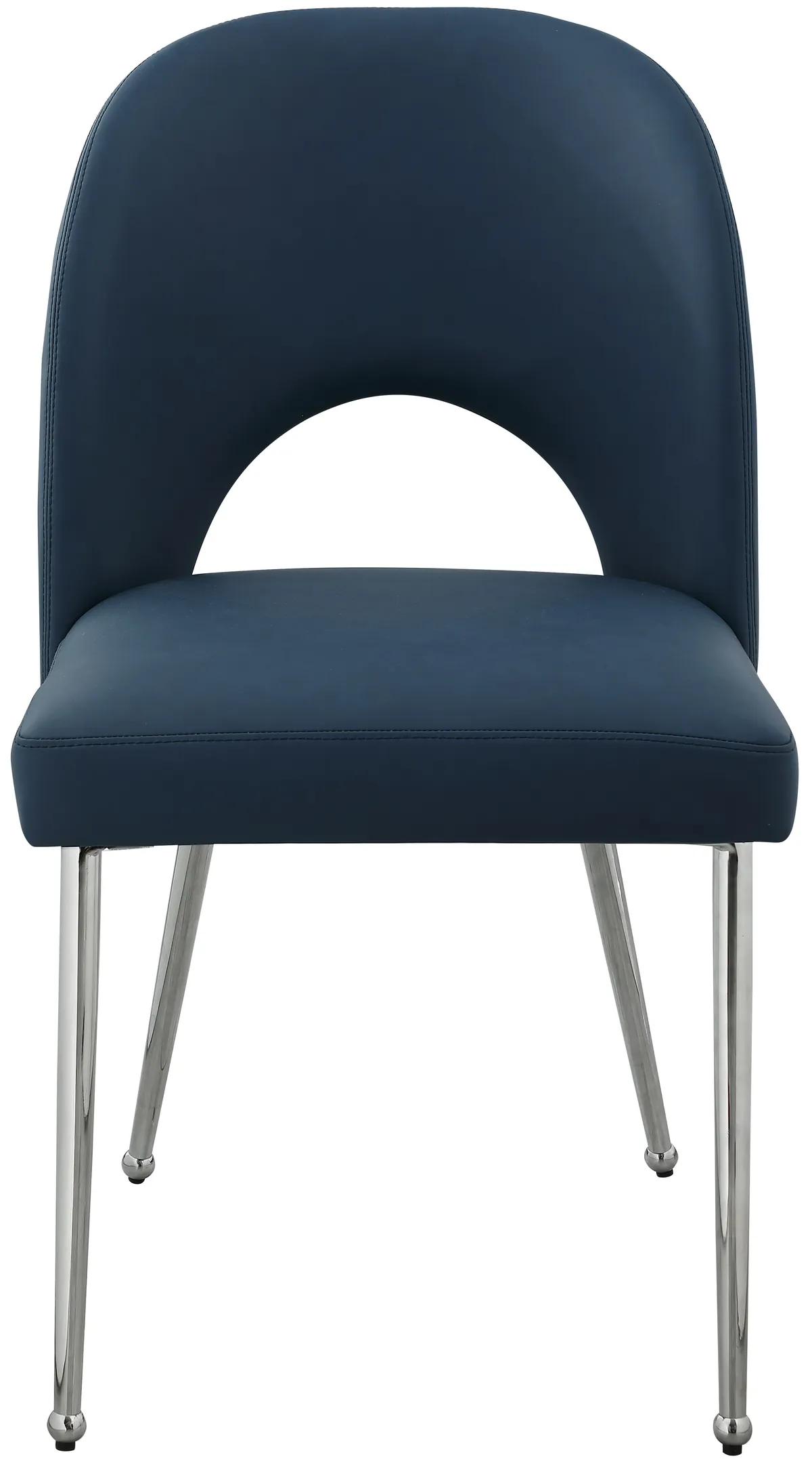 Logan - Dining Chair (Set of 2) - Fabric - Navy