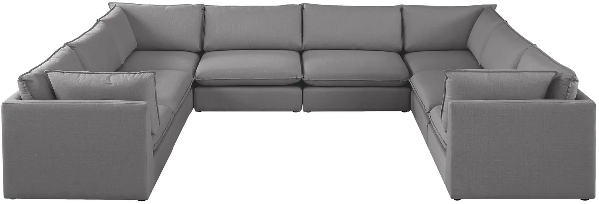 Mackenzie - 8 Piece Modular Sectional - Gray