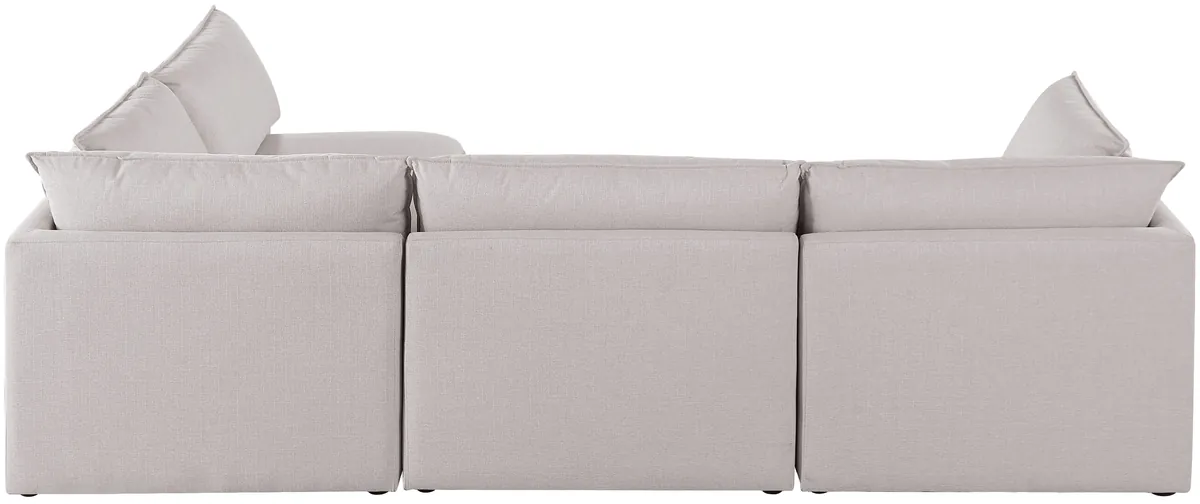 Mackenzie - 4 Piece Modular Sectional - Beige