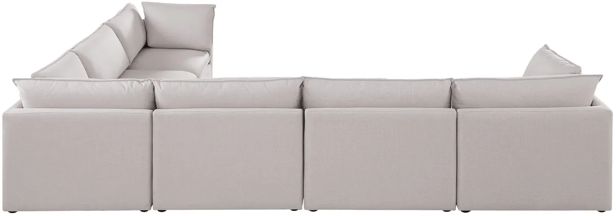 Mackenzie - 6 Piece Modular Corner Sectional - Beige