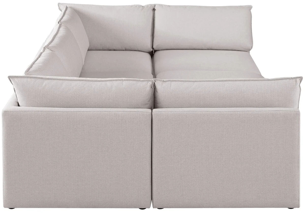 Mackenzie - 6 Piece Modular Sectional - Beige