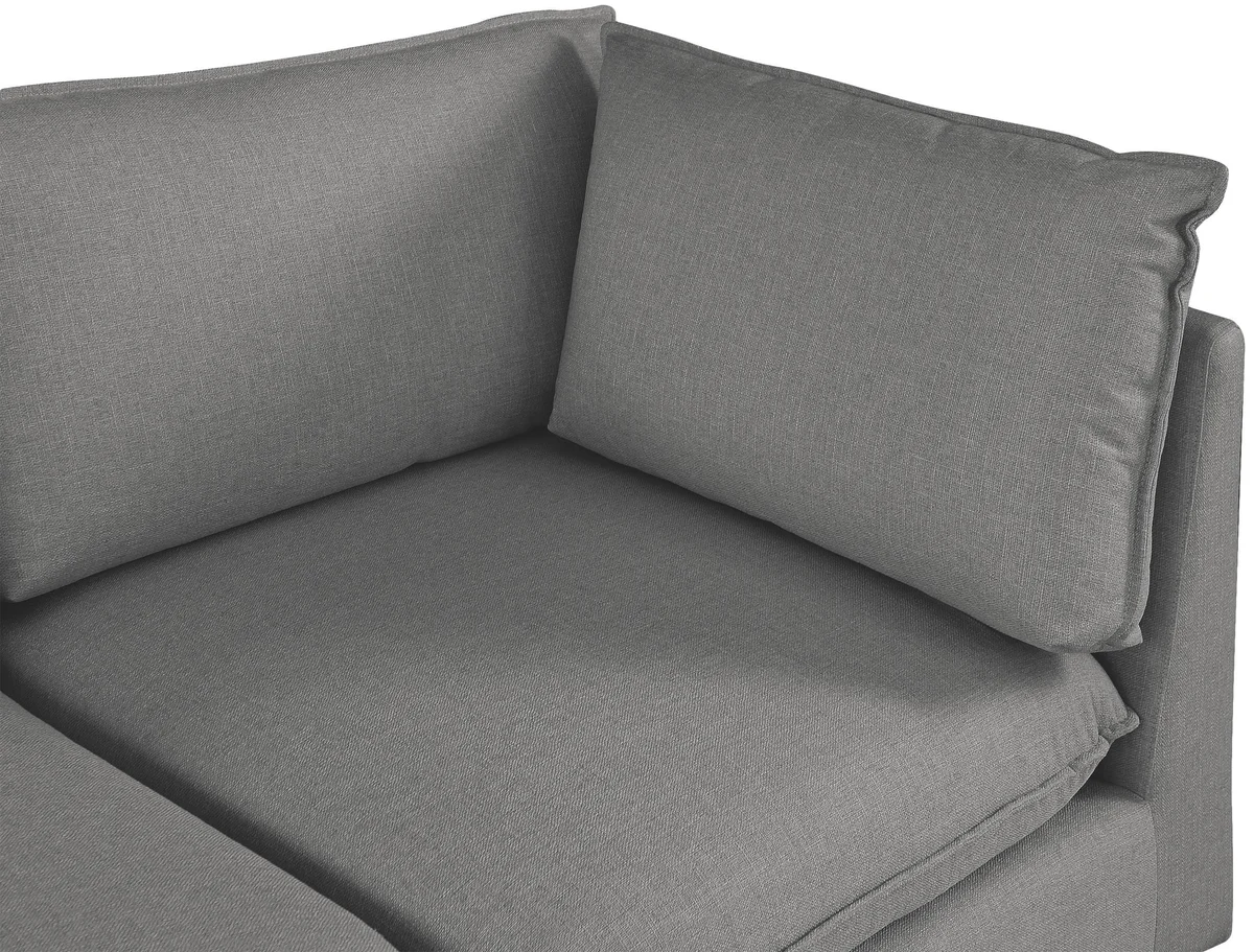 Mackenzie - 4 Piece Modular Sectional - Gray