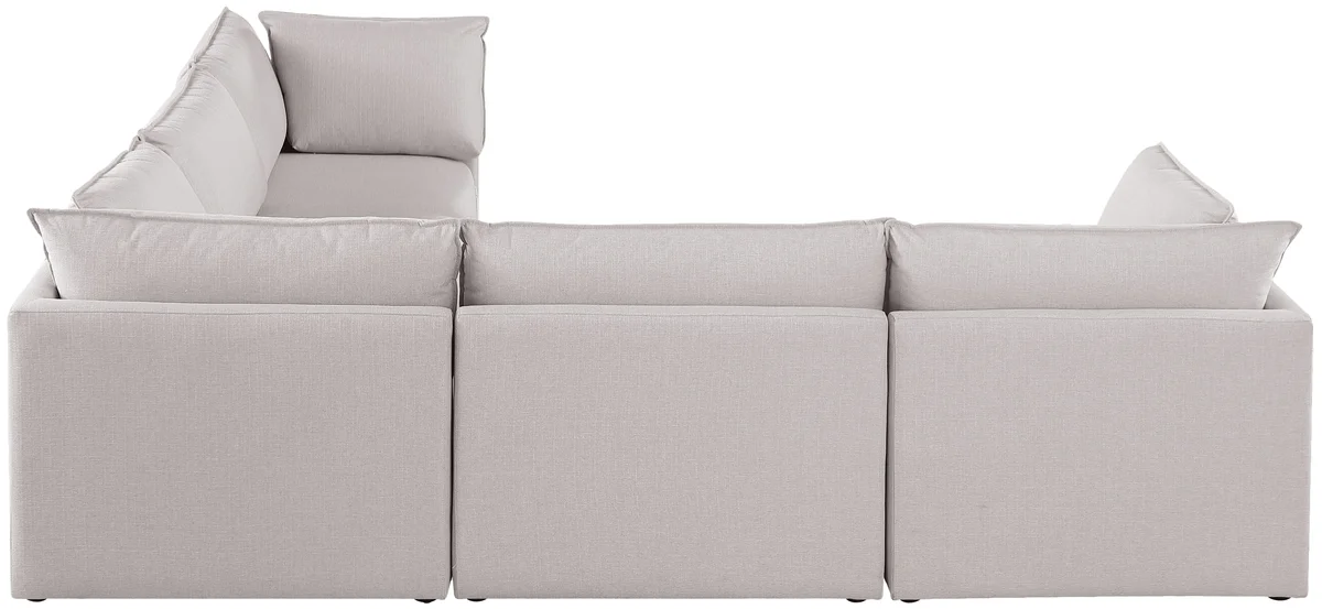 Mackenzie - 5 Piece Modular Corner Sectional - Beige