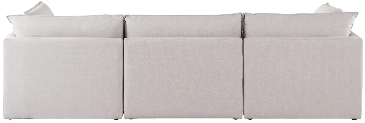 Mackenzie - 3 Seat Modular Sofa - Beige