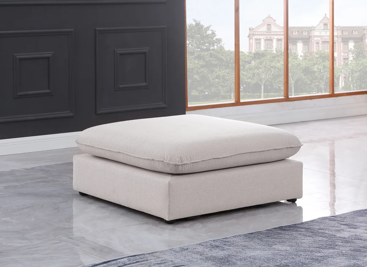 Mackenzie - Ottoman - Beige - View 2