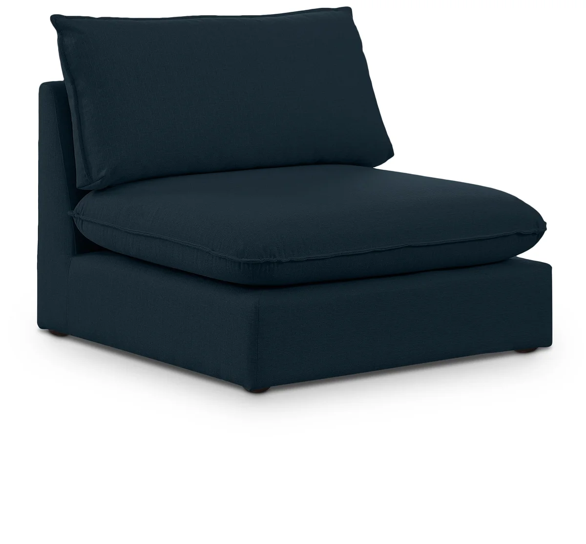 Mackenzie - Armless Chair - Navy
