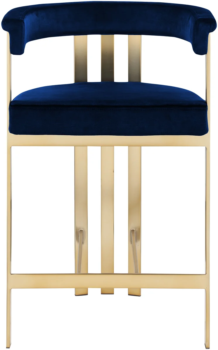Marcello - Counter Stool - Navy