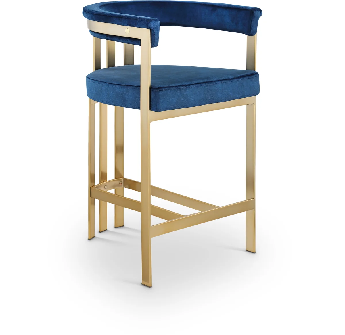 Marcello - Counter Stool - Navy