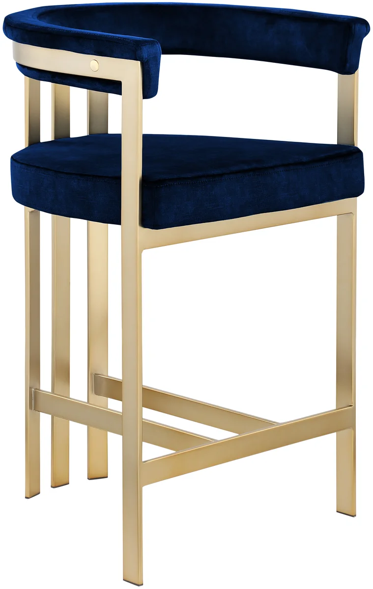 Marcello - Counter Stool - Navy
