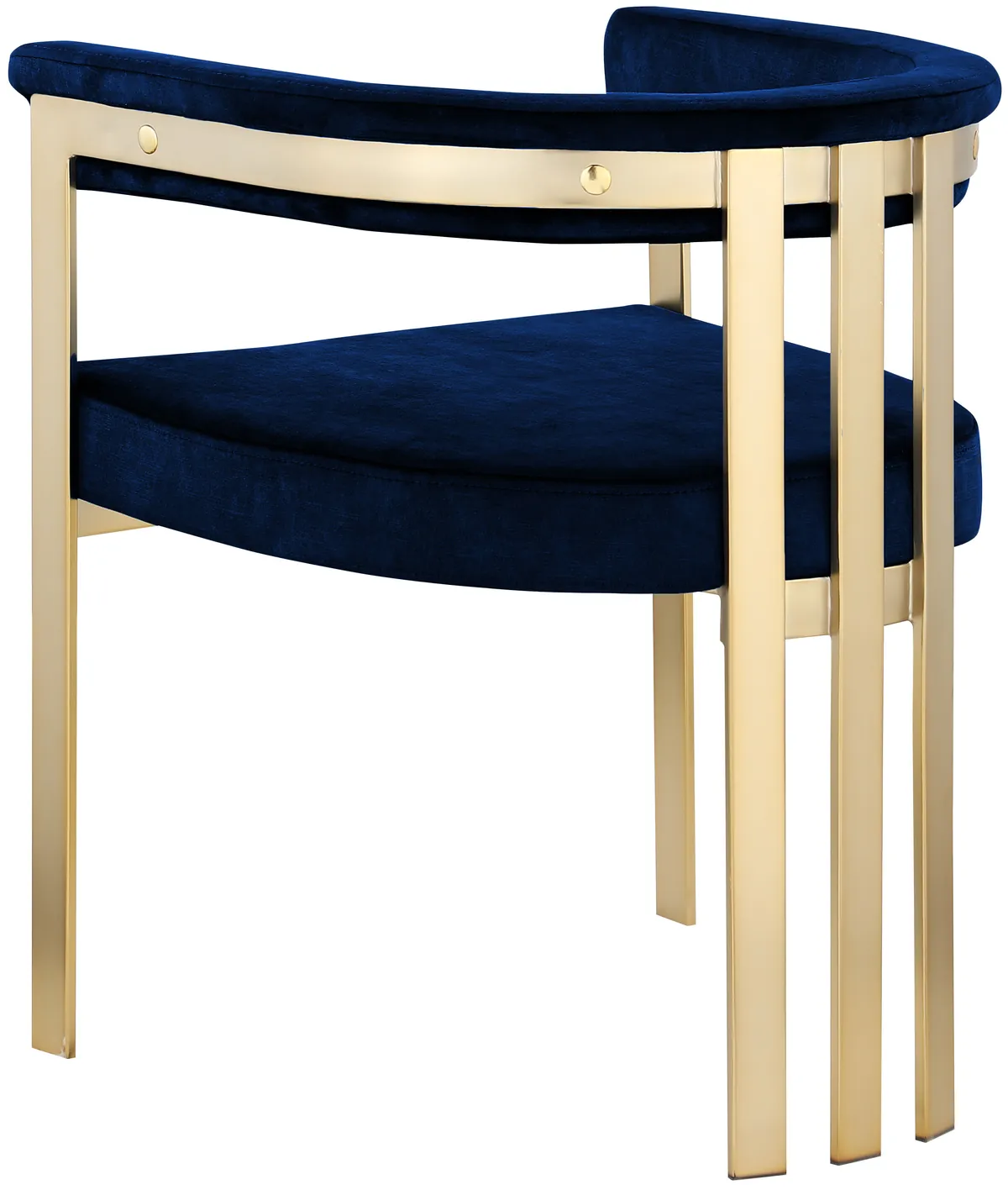 Marcello - Dining Chair - Navy - View 2