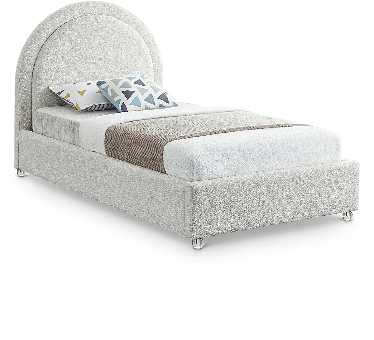 Milo - Twin Bed - Cream