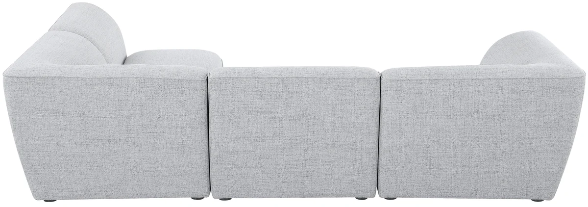 Miramar - 4 Piece Modular Corner Sectional - Gray