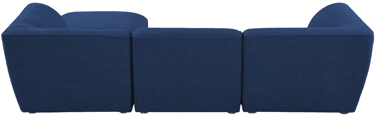 Miramar - 4 Piece Modular Sectional - Navy