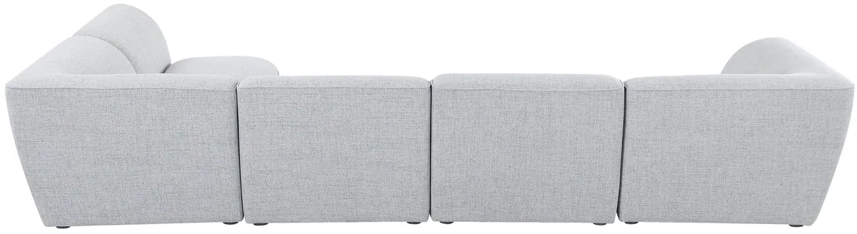 Miramar - 5 Piece Modular Sectional - Gray