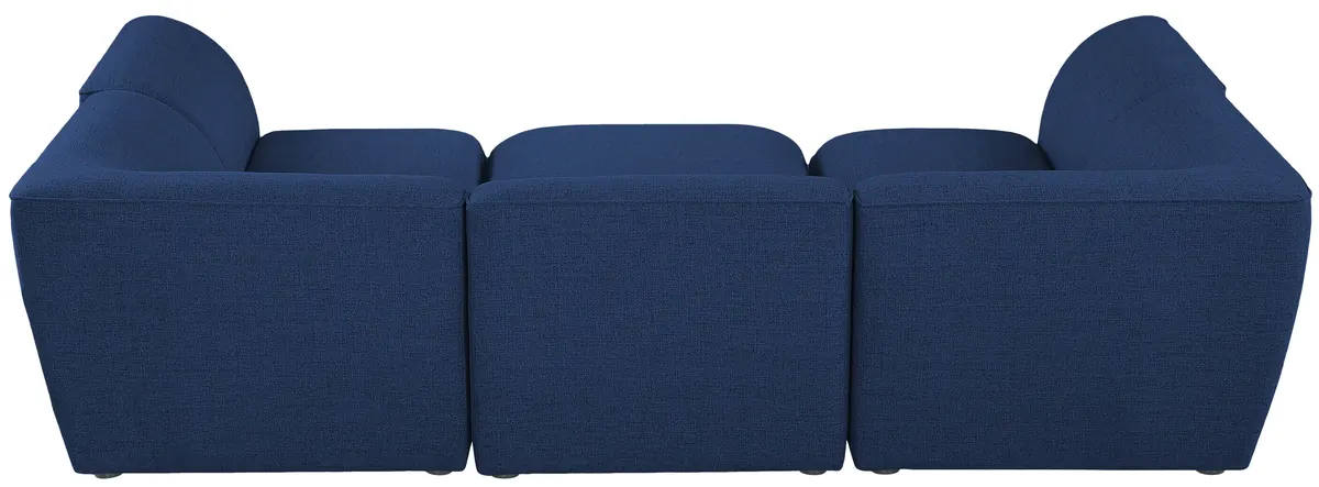 Miramar - 6 Piece Modular Sectional - Navy