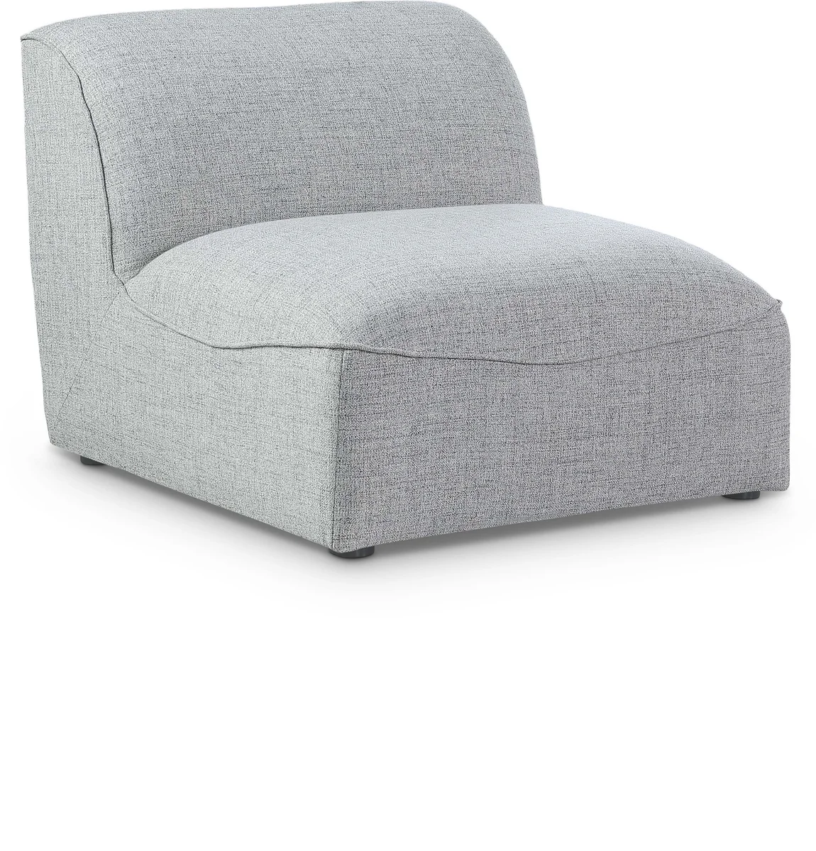 Miramar - Armless Chair - Gray