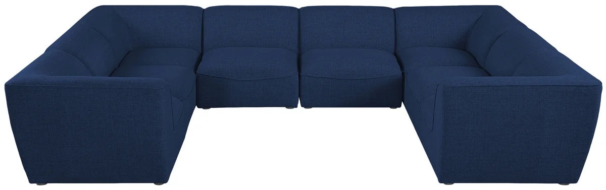 Miramar - 8 Piece Modular Sectional - Navy