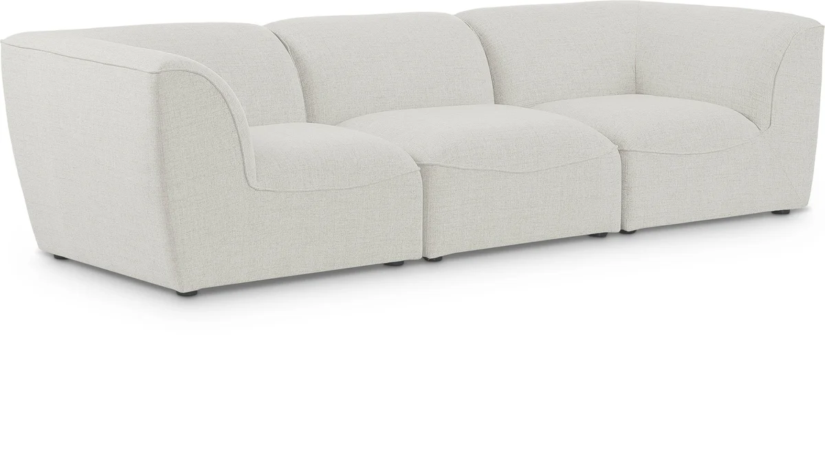 Miramar - 3 Seat Modular Sofa - Cream