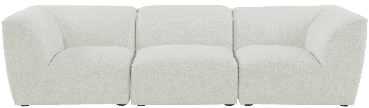 Miramar - 3 Seat Modular Sofa - Cream