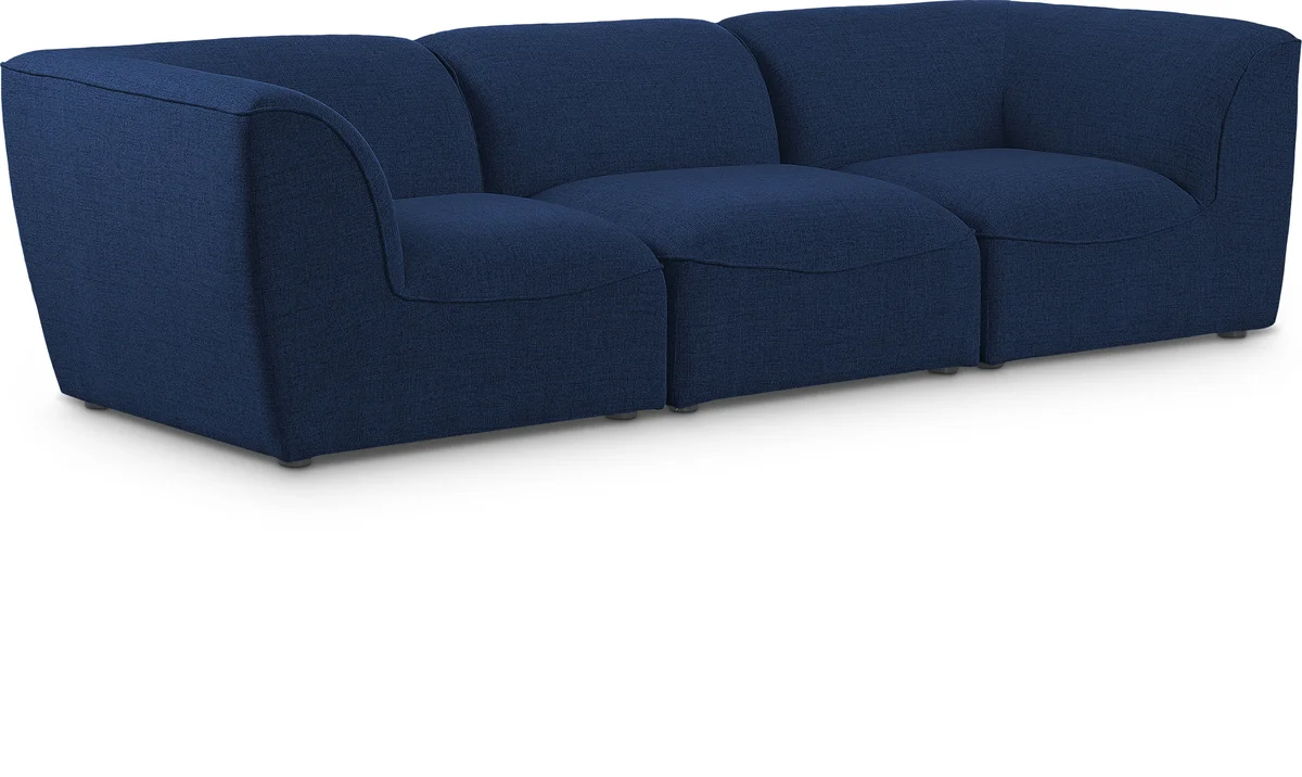 Miramar - 3 Seat Modular Sofa - Navy