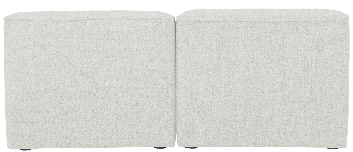 Miramar - 2 Seat Armless Modular Sofa - Cream