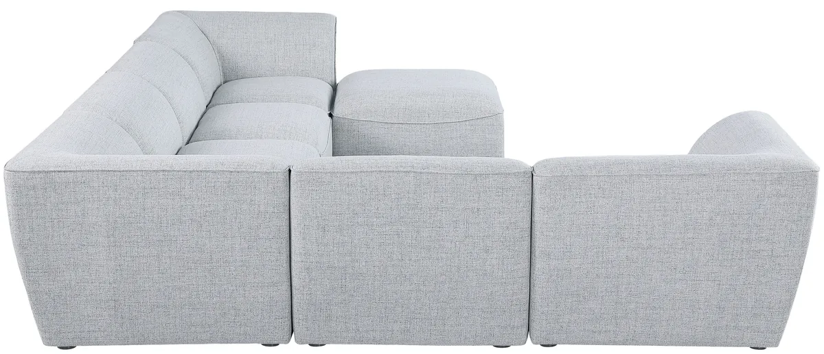 Miramar - 7 Piece Modular Sectional - Gray