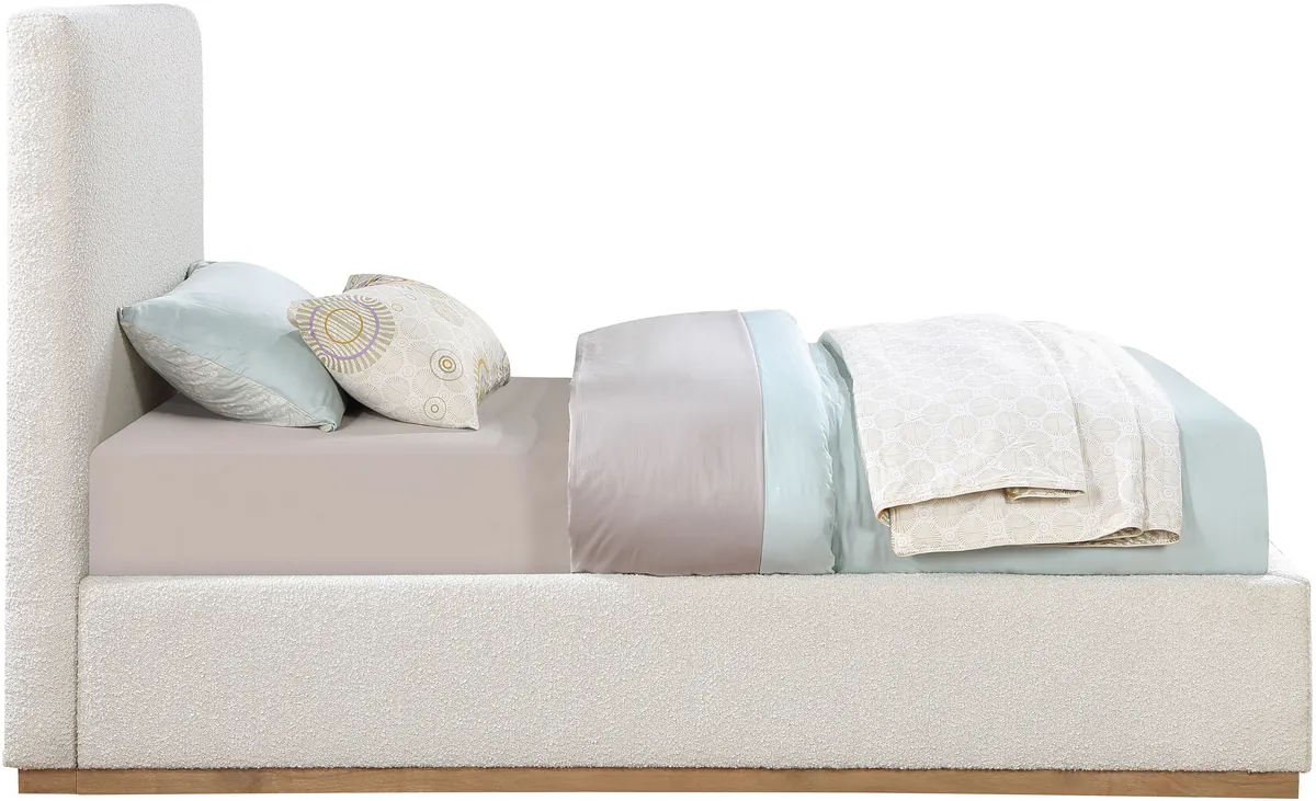 Monaco - Twin Bed - Cream