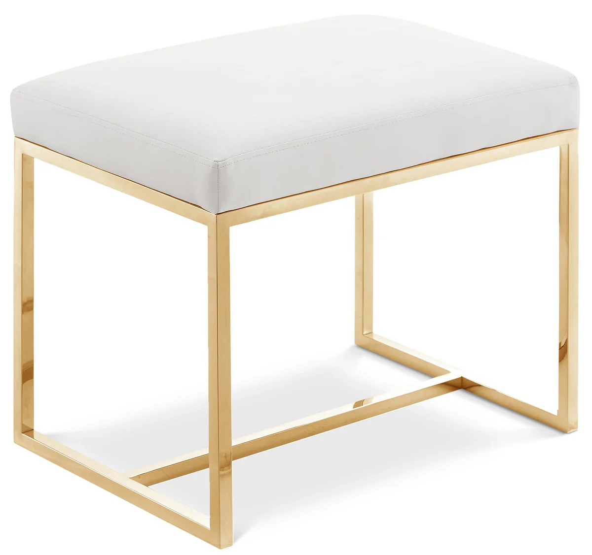 Monroe - Ottoman / Stool - Gold
