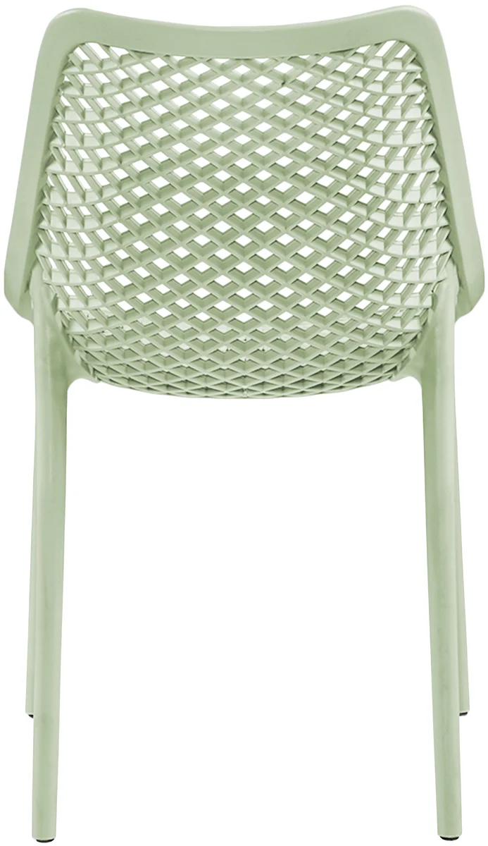 Mykonos - Outdoor Patio Dining Chair (Set of 4) - Mint - Plastic