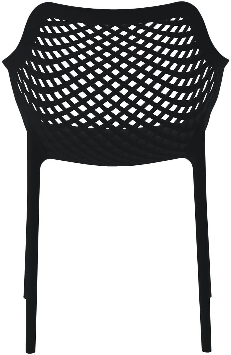 Mykonos - Outdoor Patio Dining Chair (Set of 4) - Black