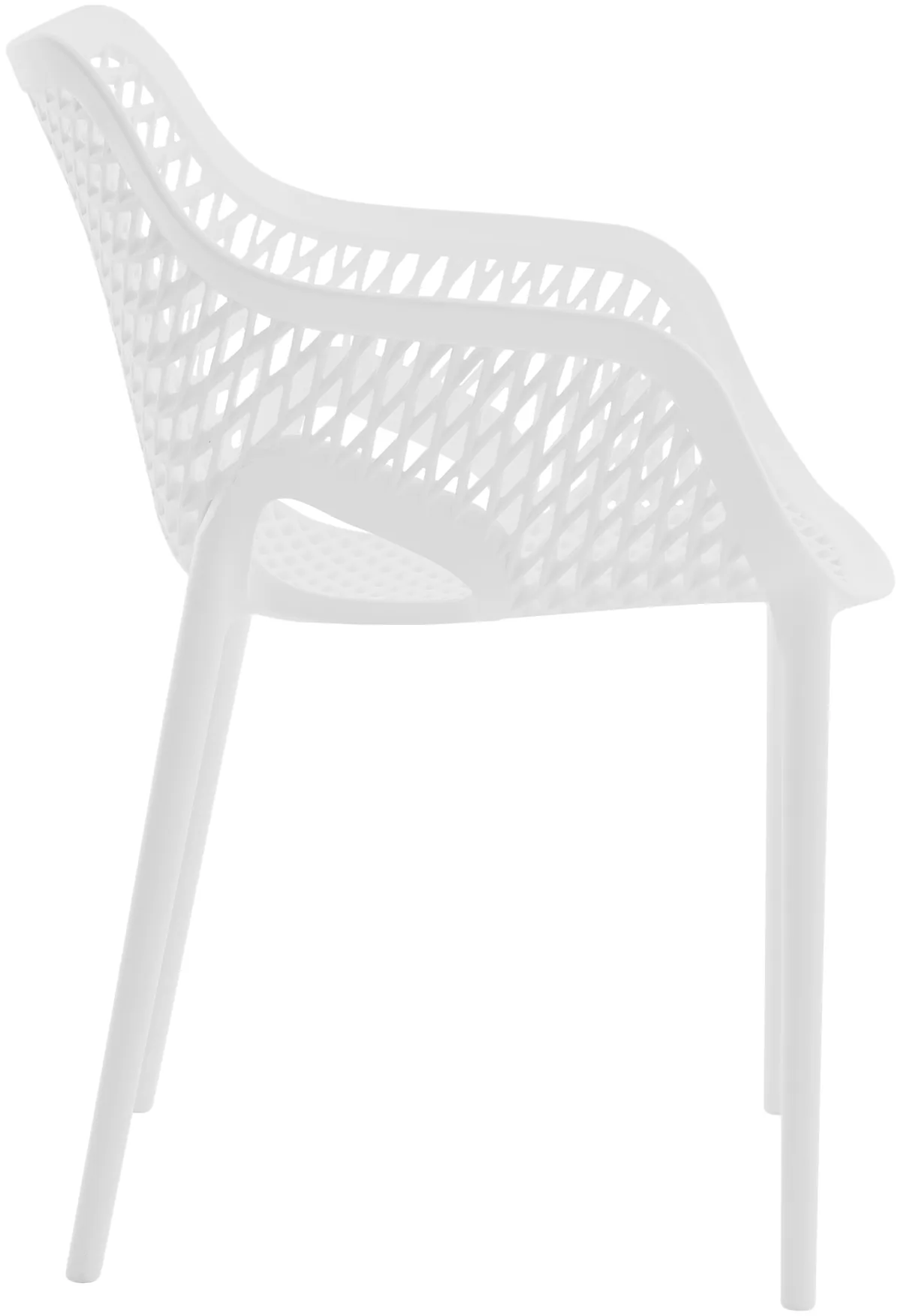 Mykonos - Outdoor Patio Dining Chair (Set of 4) - White
