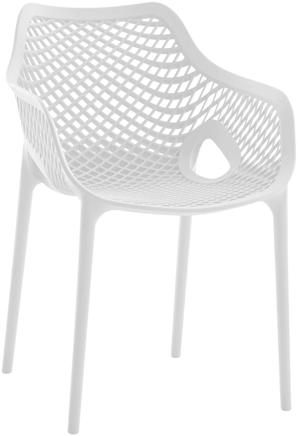 Mykonos - Outdoor Patio Dining Chair (Set of 4) - White
