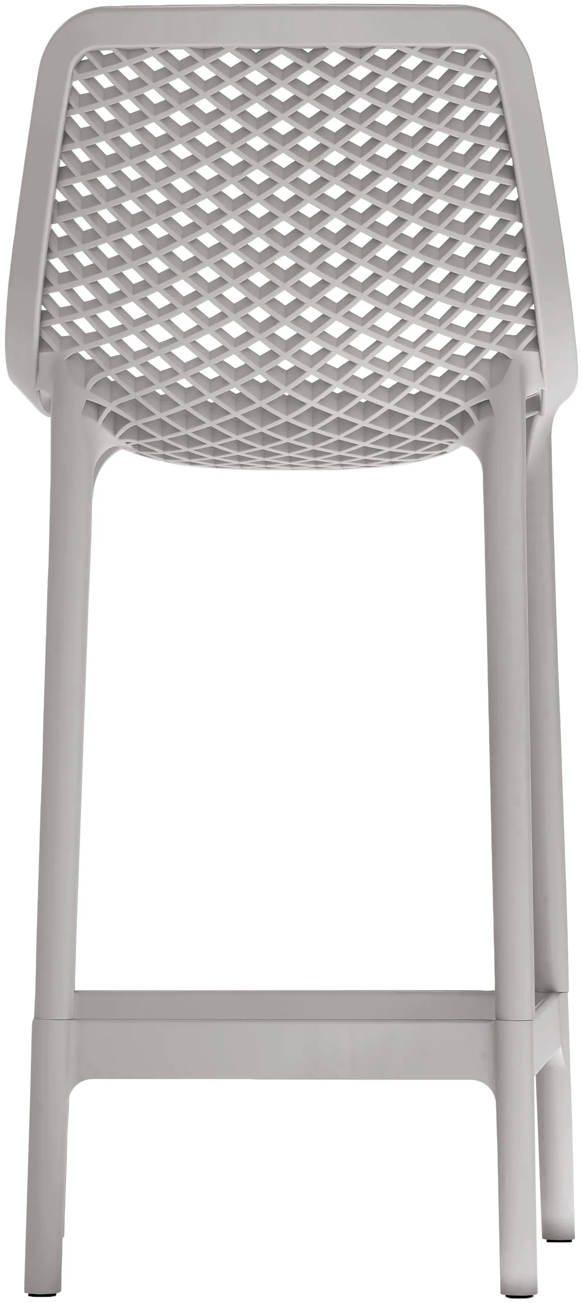 Mykonos - Outdoor Patio Stool (Set of 4) - Gray